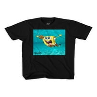 Nickelodeon SpongeBob duboko uokvireni dječaci grafička majica s kratkim rukavima, 2-pack, veličine 4-18