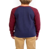S. Polo Assn. Dječaci košulja dugih rukava Henley Raglan, veličine 4-18