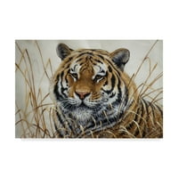 Zaštitni znak likovne umjetnosti 'tigar' platno umjetnost Jeffa Tifta