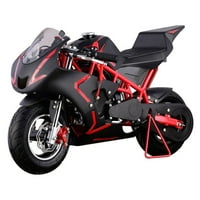 Mototec cali 36v električni džepni bicikl mini motocikl crveni