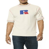 Muška Francuska frotirna majica s uzorkom Od 2 do 6 do 6 inča