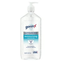 GERM-X® Napredni srednjovjetelj za ruke s pumpom, boca dezinfekta ruku, originalni miris, 33. FL OZ