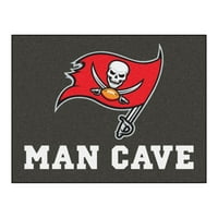 - Cleveland Browns Man Cave Starter prostirka 19 x30