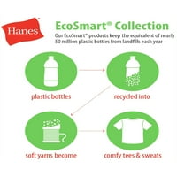 Hanes Girls Comfortsoft Ecosmart Fleece JOGGER SWEATPANTS, 2-PACK, Veličine 4-16