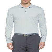 Muške žakard polo majice za golf s dugim rukavima, do veličine 5 inča