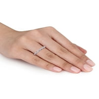 Jubilarni prsten od srebra s dijamantom u karatima