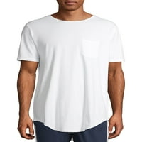 Nema granica muških i velikih muških kratkih rukava izdužena majica, dostupna do veličine 3xl
