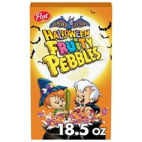 Post Halloween Fruity Pebbles žitarice, voćna djeca bez glutena bez glutena, 18. Oz kutija