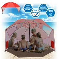 Sunčano prijenosno sunčano i vremenske kišobrane Sklonište Sport ili plaža nadstrešnica šator za nogu plava boja