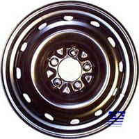6. Obnovljeni OEM čelični kotač, crno, odgovara 2001.- Chrysler Town & Country