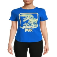 Ženska grafička majica Jurassic Park s kratkim rukavima