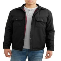 Marino Bay muška poliesterska jakna s košuljama s flanelom - Black s