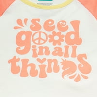 Djeca iz Ganimals Girls ColorBlock majice i kratke hlače set, 2-komad, veličine 4-10