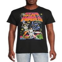 Star Wars Muška zvjezdana grafička majica s kratkim rukavima