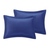 Glavne stanice ljubičasti i plavi geometrijski krevet u vrećici kompleta s plahtama, puni
