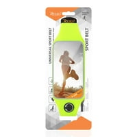 IPhone futrola za pokretanje sportskog pojasa za iPhone plus 6s plus ili uređaj s dva džepa i LED u zelenom