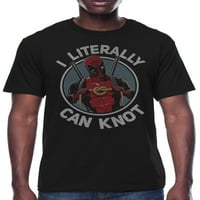 Marvel Deadpool Doslovno mogu čvor grafičke majice za muškarce i velike muškarce