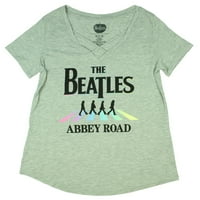 The Beatles Junior's Abbey Road Criss Cross Cross V-Neck majica