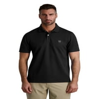 Monga muške solidne mrežice za golf polo majica, veličine S-3xl