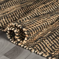 Dobro tkani Suri Chevron ručno izrađeni tepih, 5 '7,5'