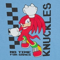 Dječaci Sonic jež Knuckles Grafička majica, 2-pack, veličine XS-XXL