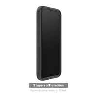 onn. Čvrsta futrola za telefon za Samsung Galaxy A 5G - crno siva
