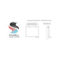 Stupell Industries kiše Rainbow Hearts sa Happy Cloud Canvas Wall Art Design by Sedam stabala Dizajn, 24 30