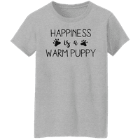 Grafička Amerika sreća je toplo štene citira kolekciju ženskih majica