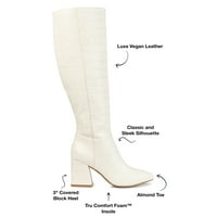 Zbirka Journee Women Landree Tru Comfort pjena Blok potpetica koljena visoke čizme