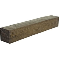 Ekena Millwork 4 H 8 D 36 W s pijeskom na drveni kamin Mantel, Premium trešnja