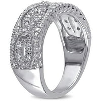 Modni dijamantni prsten od srebra od srebra od srebra