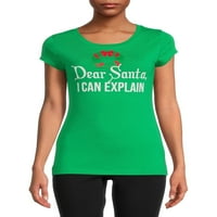 Usvijetljeni juniori dragi Djed Mraza grafička majica