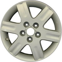 6. Obnovljeni OEM kotač od aluminijskog legura, srebro, odgovara 2004.- Nissan Quest