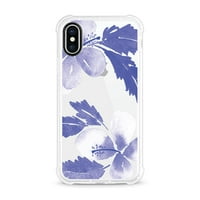 Essentials iPhone XS MA futrola za telefon, hibiscus plava