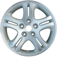 Obnovljeni OEM kotač od aluminijske legure, srebro, odgovara 1998.- Dodge Intrepid