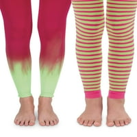 Jefferies čarape za djevojčice, uzorak za uzorke uzorka u uzorku boja - 10 14