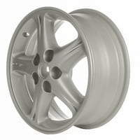 6. Obnovljeni OEM aluminijski legura kotača, srebro, odgovara 1999.- Nissan Maxima