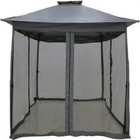 Elege 11'x11 'Pop-up šator za sjenilo s mrežnim mrežama s komarcem na otvorenom sklonište