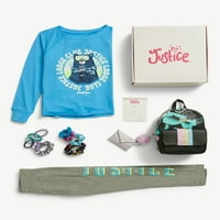 Justice Girls Odmor darivanje svakodnevno Faves 4-komadića kutija za odjeću, veličine XS-XLP