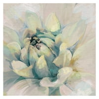 Umjetnička galerija remek -djela Sjajni cvjetovi I jarki kvadratni bijeli cvjetovi od studijskih umjetnosti Canvas